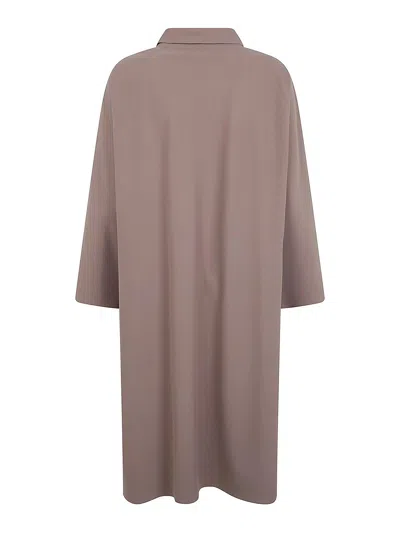 Herno Midi Coat In Grey