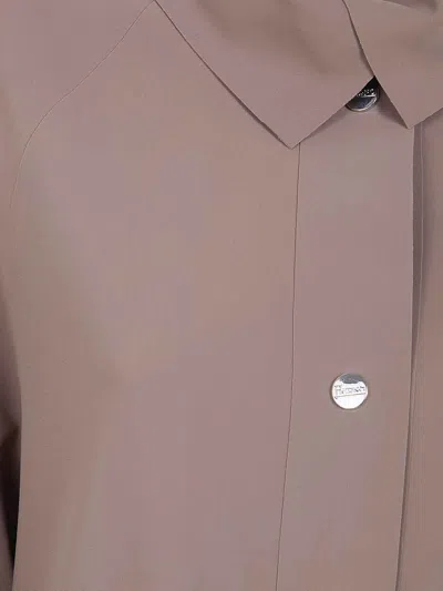 Herno Midi Coat In Grey