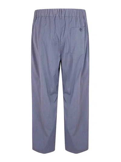 Herno Relaxed Functional Trousers In Grey