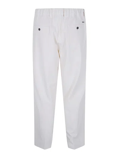Herno Regular Trousers In White