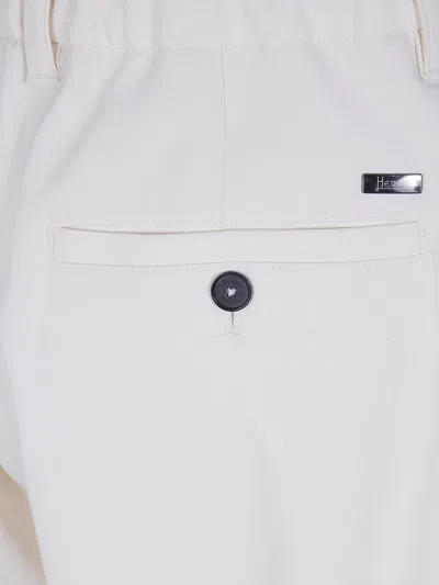 Herno Regular Trousers In White