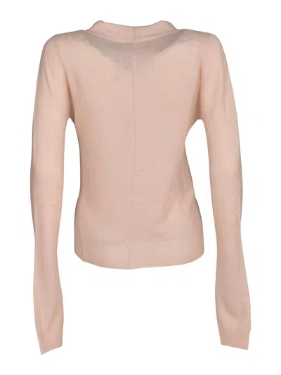 Plan C Sweaters Pink In Nude & Neutrals