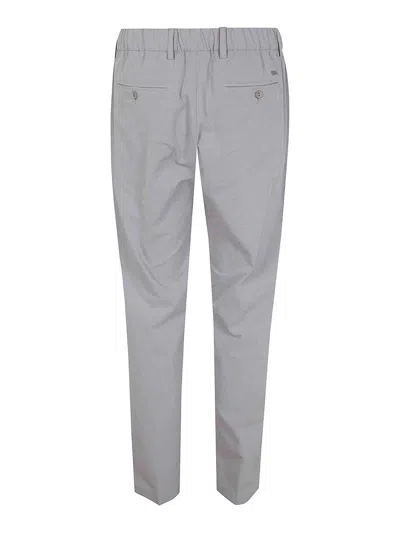 Herno Seercrease Trousers In Grey