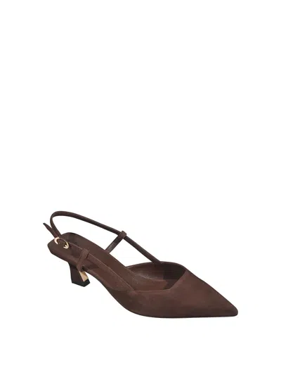 Stuart Weitzman Vinnie Slingback In Brown