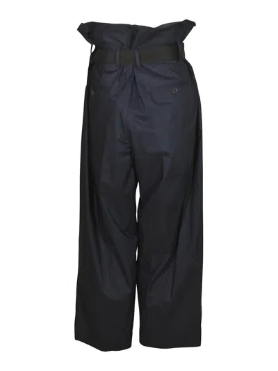 Plan C Trousers In Blue