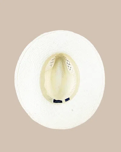 Southern Tide Diamond Packable Beach Hat In White