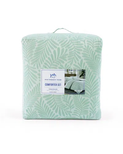 Wph Cedar Island Comforter Set In Sage