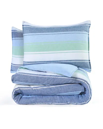 Wph Darien Comforter Set In Blue