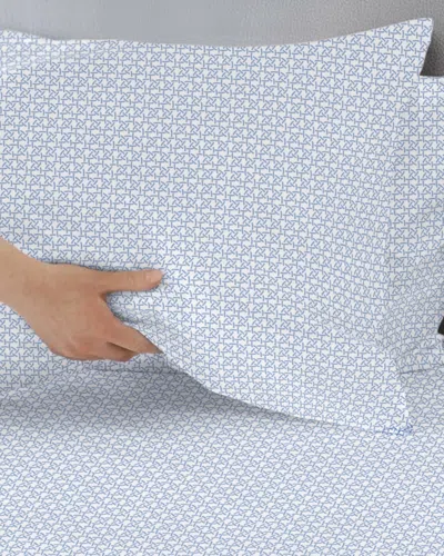 Wph Hampstead Sheet Set In Blue