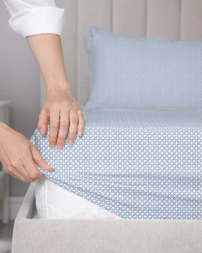 Wph Hampstead Sheet Set In Blue