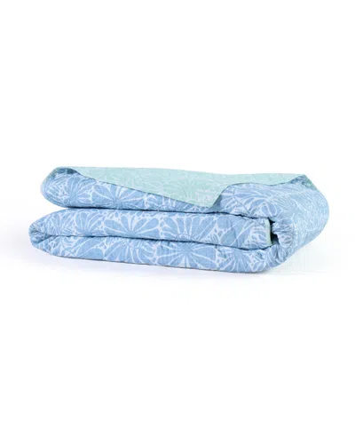 Wph Eldora Reversible Quilt In Blue