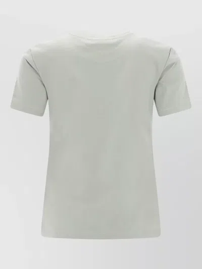 Max Mara Cotton T-shirt In Green