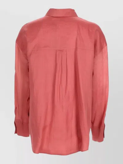S Max Mara Camicia Abbraccio In Pink