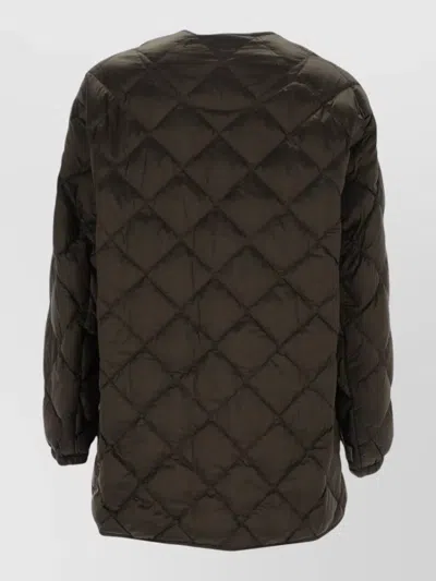S Max Mara Softd Parka Coat In Brown