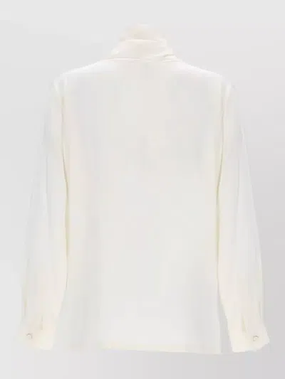 Max Mara Silk Charmeuse Blouse