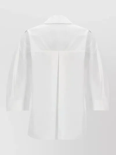 S Max Mara Camicia Ancella In White