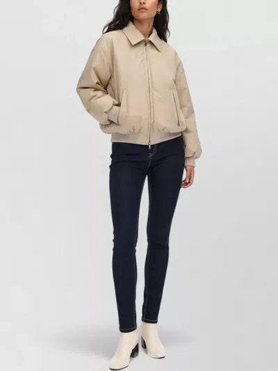 Celine Down Oversized Coat In Neutral