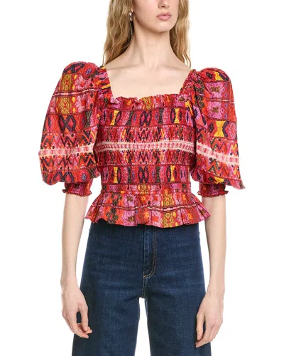 Ro's Garden Trinity Top In Red