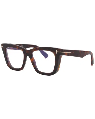 Tom Ford Men's 52mm Optical Frames In Brown