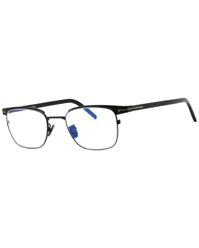 Tom Ford Men's Black Rectangular Eyeglass Frames Ft5854db In Black