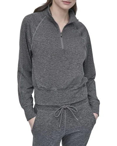 Dkny Pullover Top In Gray