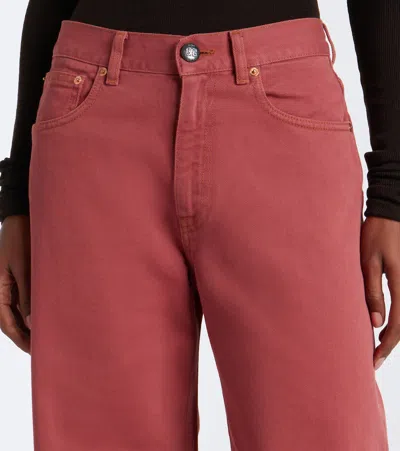 Blazé Milano Blaze Milano Java Wide-leg Jeans In Rosa