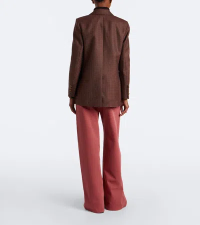 Blazé Milano Blaze Milano Java Wide-leg Jeans In Rosa