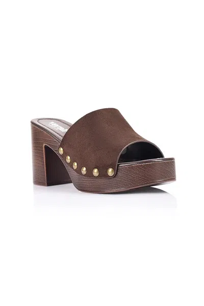 Verali Frankie Clogs In Brown