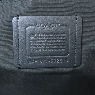 Pre-owned Coach Black Leather Backpack ()