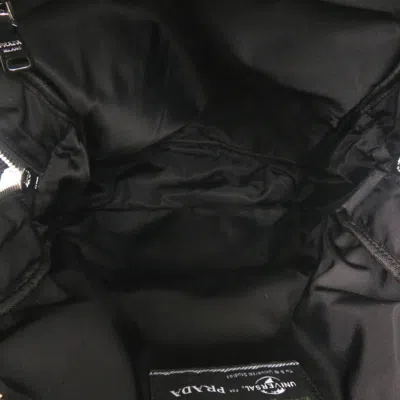 Pre-owned Prada Black Khaki Nylon Backpack () In Black, Khaki