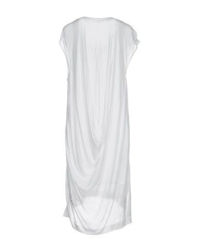 Shop Helmut Lang Short Dress In White