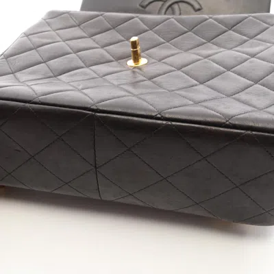 Pre-owned Chanel Black Leather Backpack ()