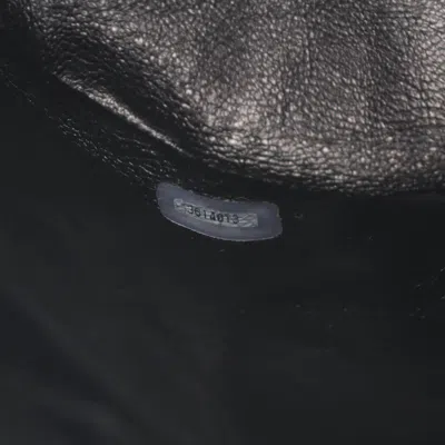 Pre-owned Chanel Black Leather Backpack ()