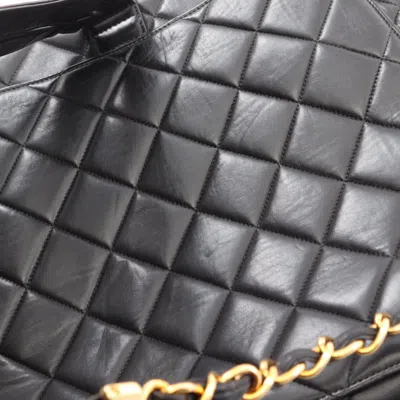 Pre-owned Chanel Black Leather Backpack ()