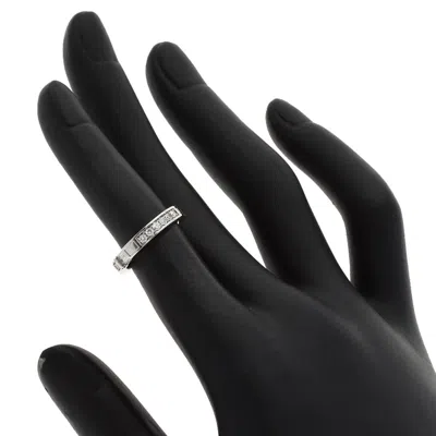 Pre-owned Harry Winston Platinum 950 Band Ring ()