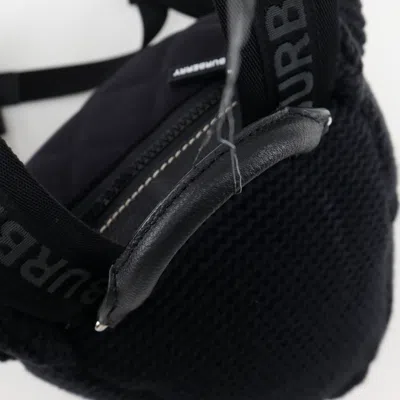 Pre-owned Burberry Black Cotton Backpack ()