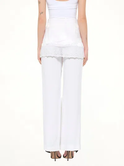 Givenchy Trousers In White