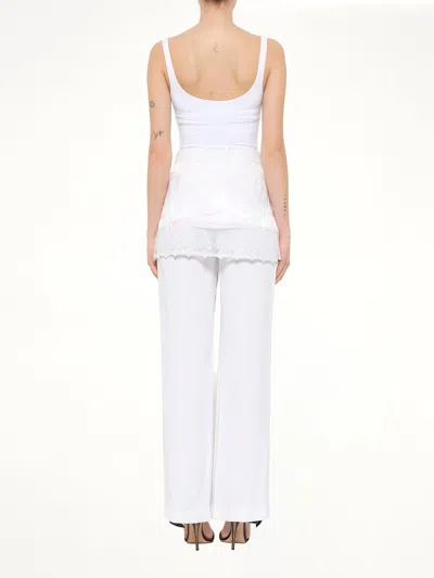 Givenchy Trousers In White