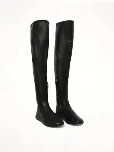 Giuseppe Zanotti Runner Thigh Length Boots In Multi