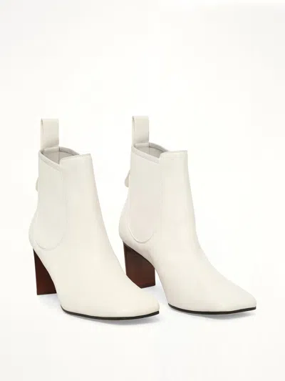 Loewe Blade Heel Boot 70 In White