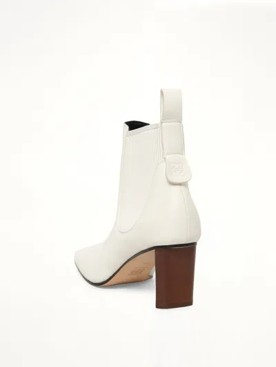 Loewe Blade Heel Boot 70 In White