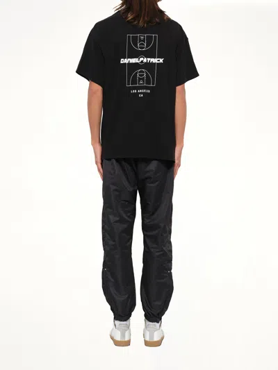 Daniel Patrick Dp Court T-shirt In Black