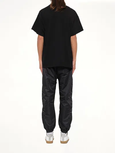 Daniel Patrick Vertical Logo T-shirt In Blk/sea
