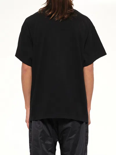 Daniel Patrick Vertical Logo T-shirt In Blk/grey