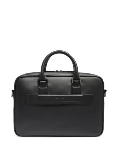 Lancel Edgard Smooth-leather Laptop Bag In Pattern