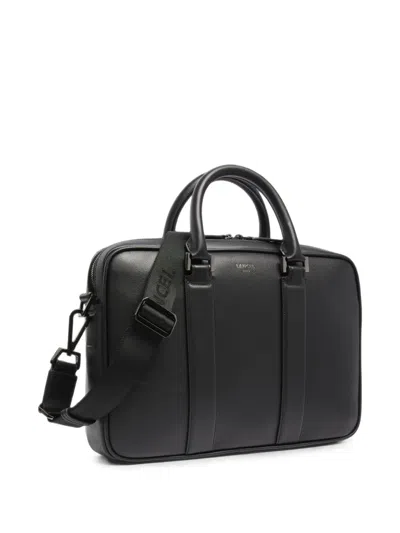 Lancel Edgard Smooth-leather Laptop Bag In Pattern