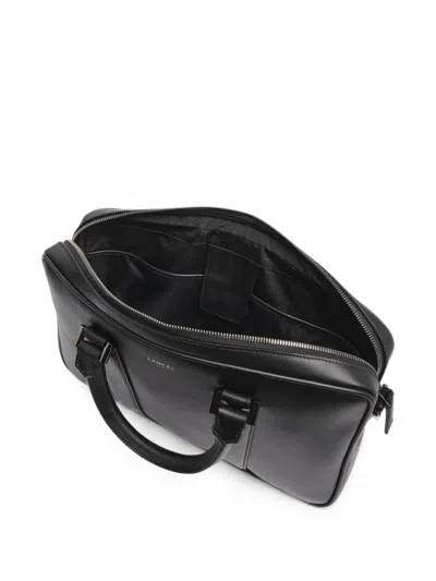 Lancel Edgard Smooth-leather Laptop Bag In Pattern