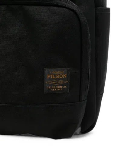 Filson Logo-patch Zip Backpack In Pattern