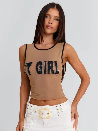 Outcast Willowa Top Tan