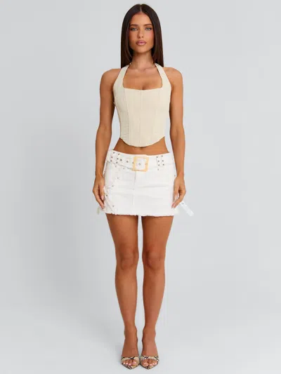 Outcast Lainee Corset Top Bone